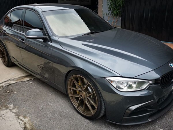 Bmw 3 series f30 f31 m sport mad style carbon fiber upper canards