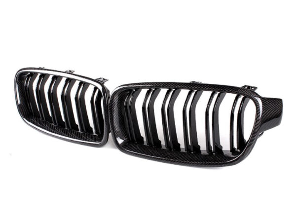 BMW 3 Series F30 F31 CARBON FIBER Double Kidney Grilles