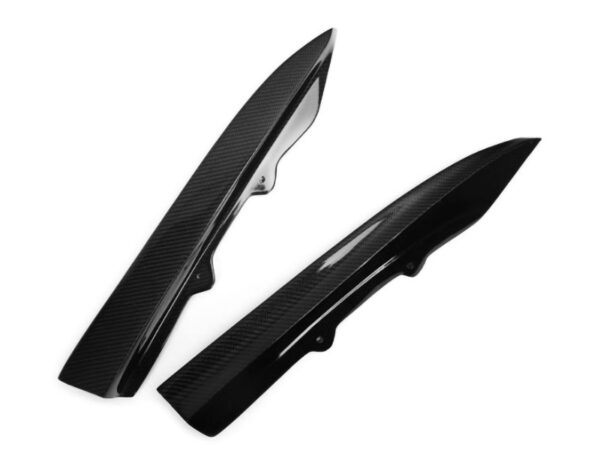 Bmw 3 series f30 f31 m sport psm style carbon fiber rear bumper extensions