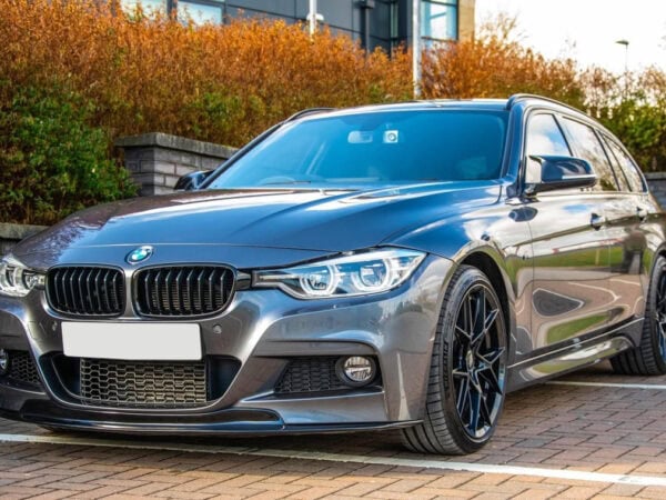 Bmw 3 series f30 f31 m sport ak style front splitter