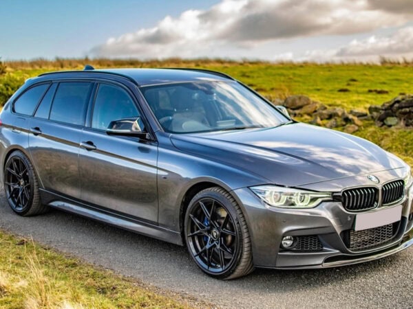 Bmw 3 series f30 f31 m sport ak style front splitter