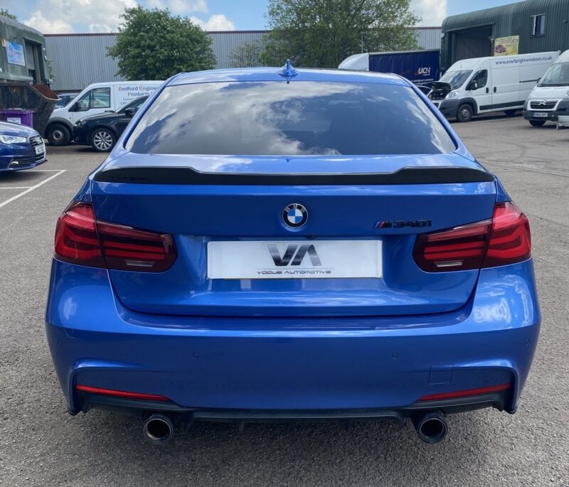 Bmw 3 series f30 f31 m sport performance rear bumper extensions