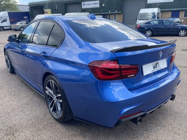 Bmw 3 series f30 f31 m sport performance rear bumper extensions