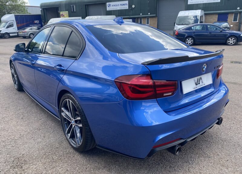 Bmw 3 series f30 f31 m sport performance rear bumper extensions