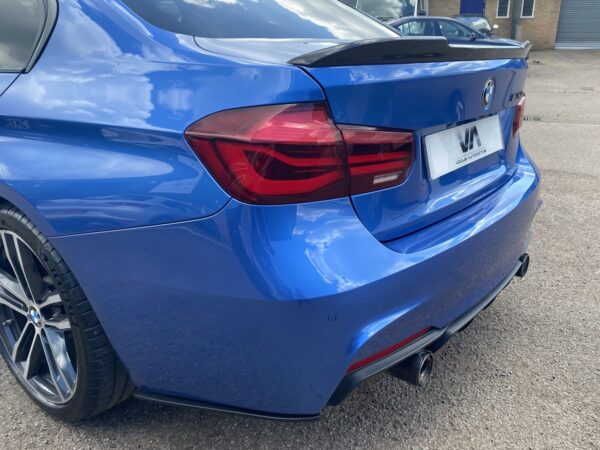Bmw 3 series f30 f31 m sport performance rear bumper extensions