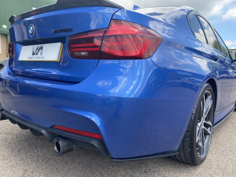 Bmw 3 series f30 f31 m sport performance rear bumper extensions
