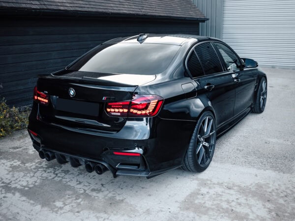 Bmw 3 series f30 m3 f80 cs gts oled style red rear tail lights