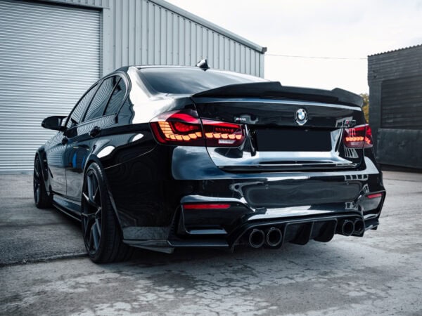 Bmw 3 series f30 m3 f80 cs gts oled style red rear tail lights