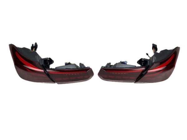 Bmw 3 series f30 m3 f80 cs gts oled style red rear tail lights