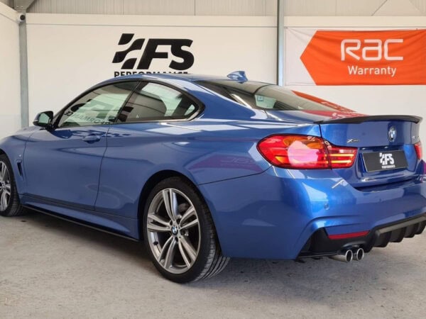 Bmw 4 series f32 f33 f36 m sport performance double exhaust rear diffuser