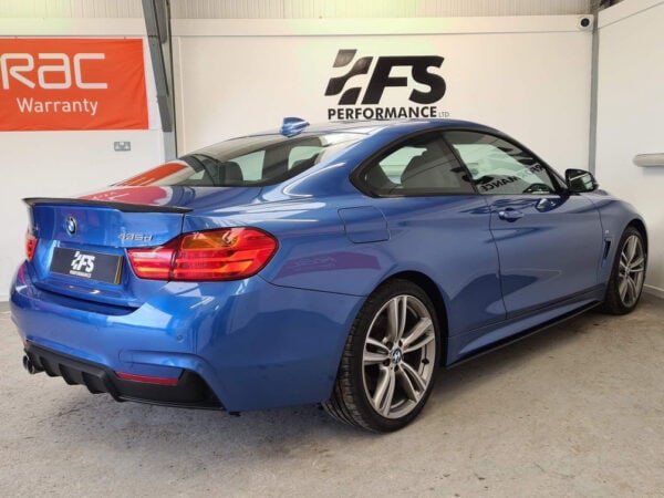 Bmw 4 series f32 f33 f36 m sport performance double exhaust rear diffuser