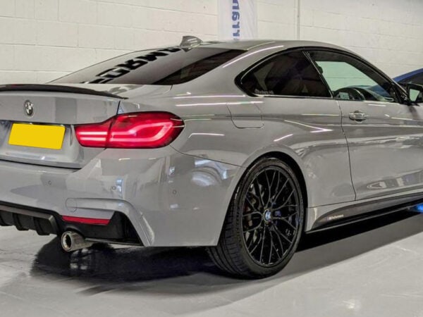 Bmw 4 series f32 f33 f36 m sport performance dual exhaust rear diffuser