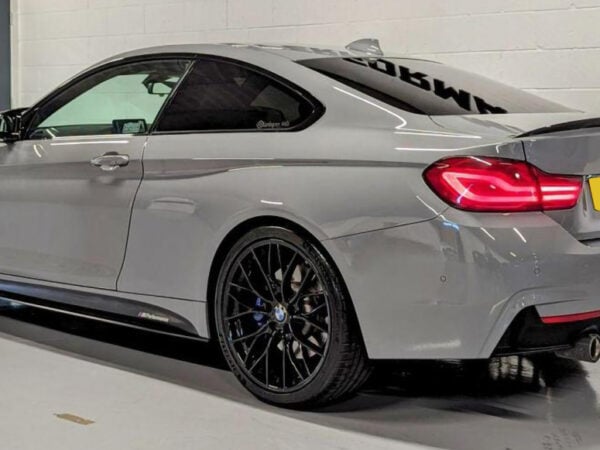 Bmw 4 series f32 f33 f36 m sport performance dual exhaust rear diffuser