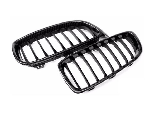 Bmw 3 series f80 m3 4 series f32 f33 f36 f82 f83 m4 carbon fiber single kidney grilles