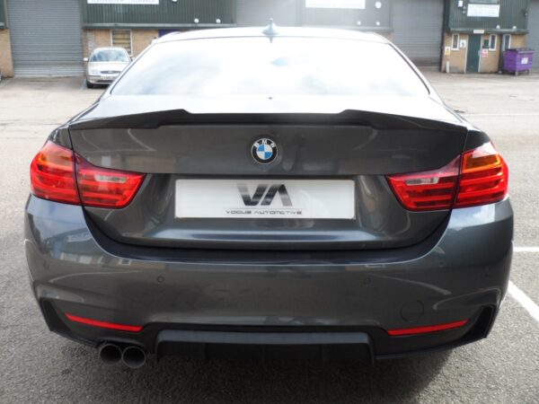 Bmw 4 series f32 vrs m4 style prepreg carbon fiber boot spoiler
