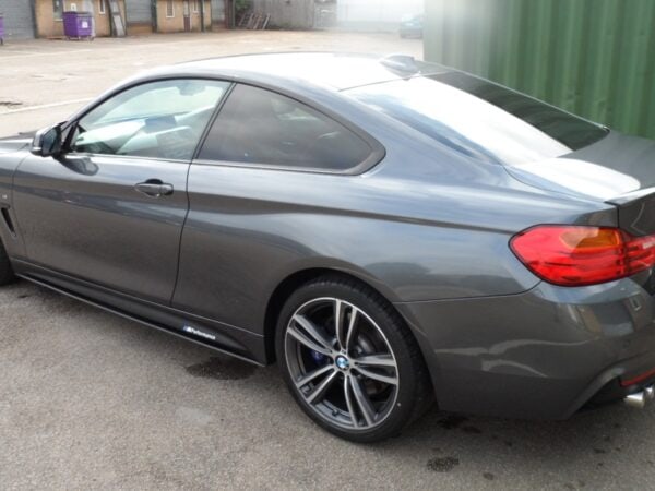 Bmw 4 series f32 vrs m4 style prepreg carbon fiber boot spoiler