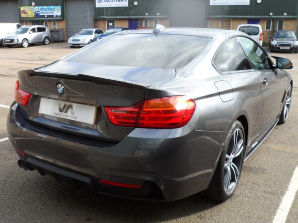 Bmw 4 series f32 vrs m4 style prepreg carbon fiber boot spoiler
