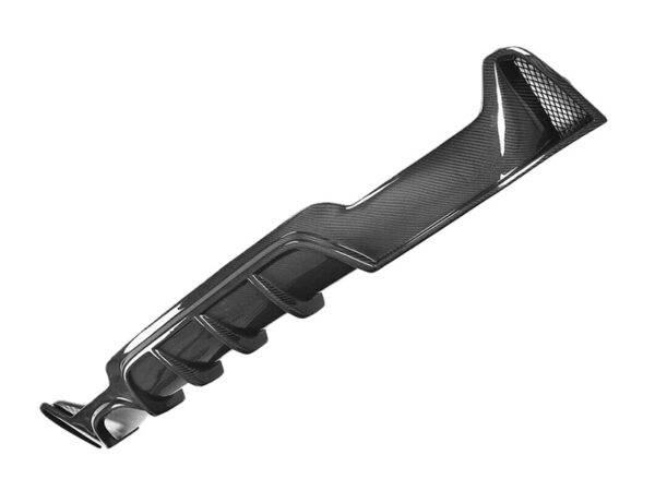 Bmw 4 series f32 f33 f36 m sport performance carbon fiber twin exhaust rear diffuser