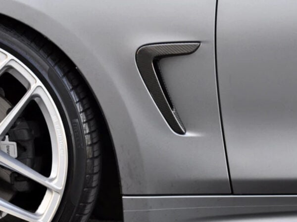 BMW 4 Series F32 F33 F36 Prepreg CARBON FIBER Front Side Vents Fender Trims