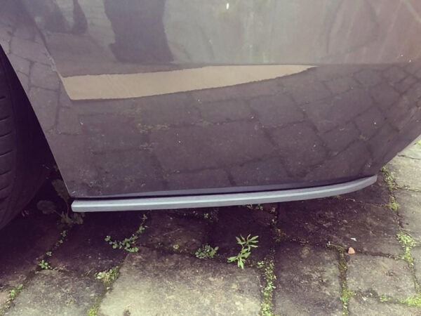 Bmw 4 series f32 f33 f36 m sport rear bumper extensions