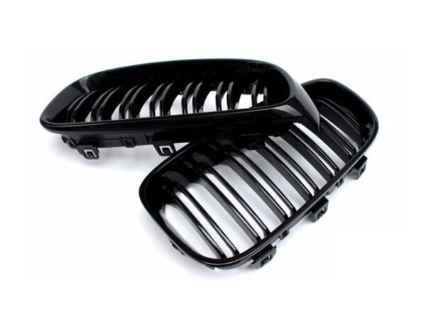 Bmw 3 series f34 gt gloss black double kidney grilles