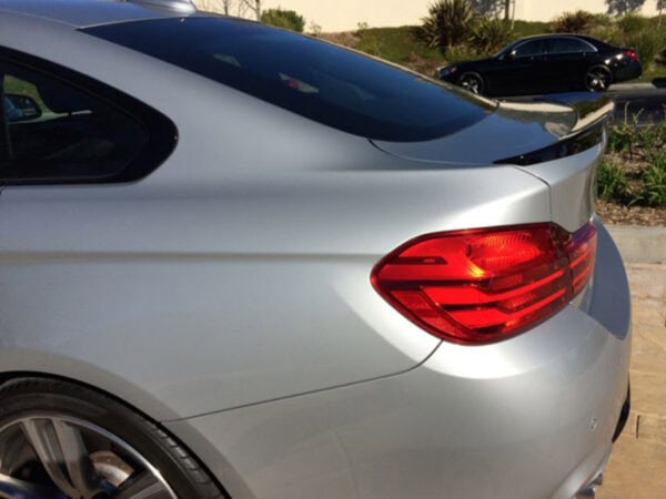 Bmw 4 series f36 performance style carbon fiber boot spoiler
