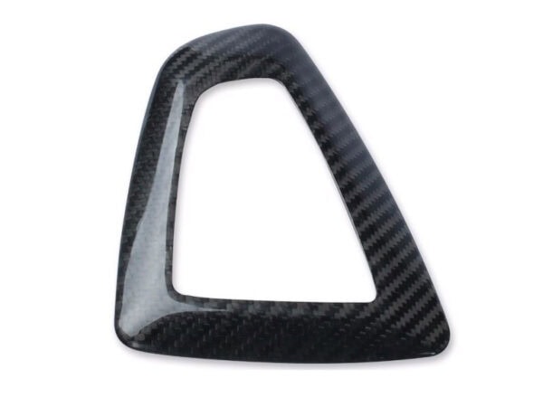 Bmw f20 f21 f22 f30 f31 f32 f34 f35 prepreg carbon fiber gear knob surround trim lhd