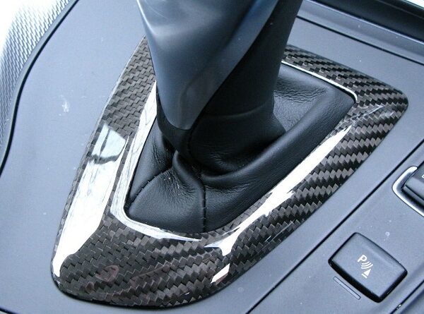 BMW F20 F21 F22 F30 F31 F32 F34 F35 Prepreg CARBON FIBER Gear Knob Surround Trim RHD