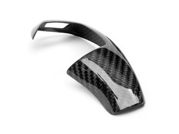 Bmw f series prepreg carbon fiber gear knob trim lhd