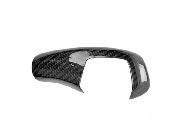 Bmw f series prepreg carbon fiber gear knob trim rhd