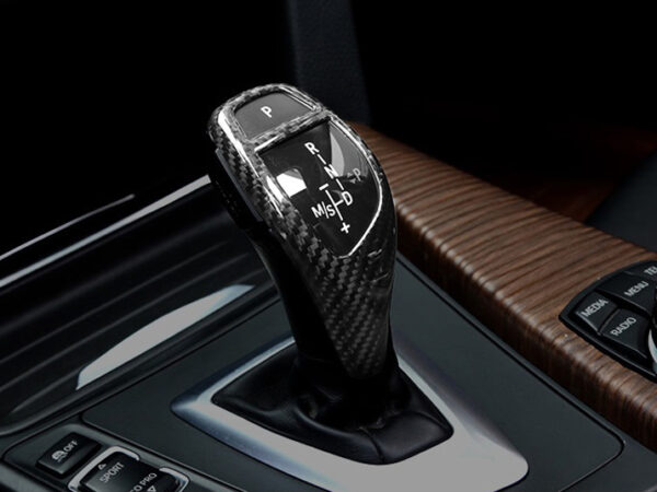 BMW F Series Prepreg CARBON FIBER Gear Knob Trim RHD LHD