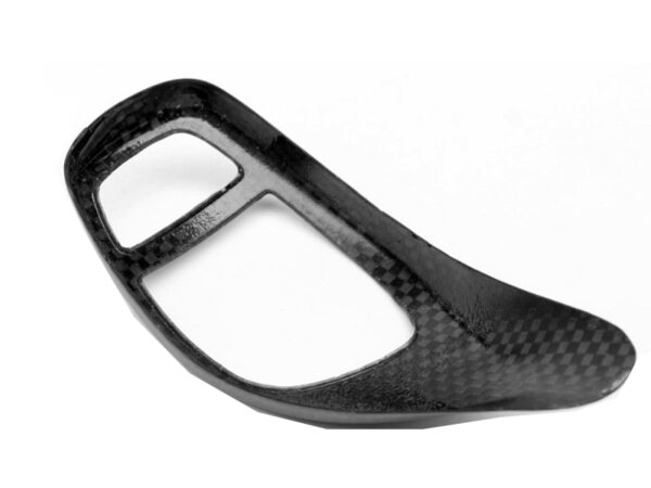 Bmw f series prepreg carbon fiber gear knob trim rhd lhd