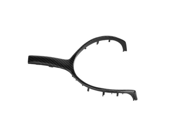 Bmw 1 2 3 4 series f20 f21 f22 f30 f31 f32 f34 carbon fiber steering wheel trim