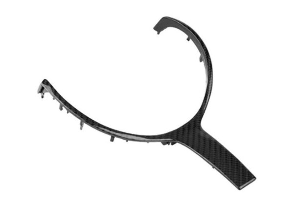 Bmw 1 2 3 4 series f20 f21 f22 f30 f31 f32 f34 carbon fiber steering wheel trim