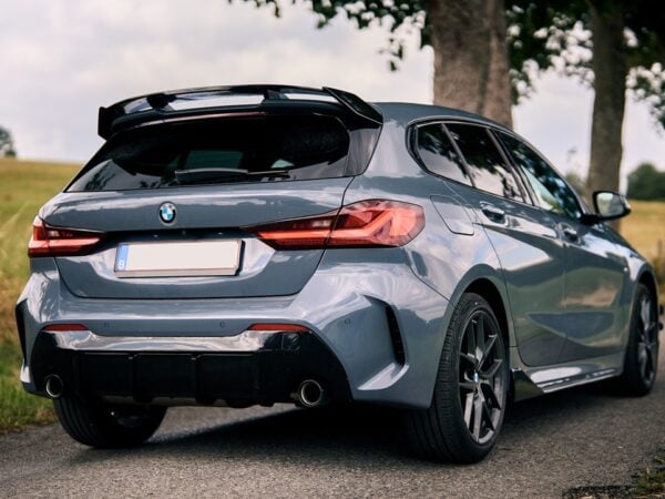 Bmw 1 series f40 m sport performance gloss black roof spoiler