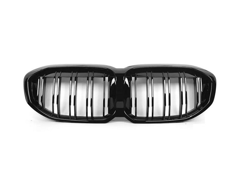BMW 1 Series F40 GLOSS BLACK Double Kidney Grilles