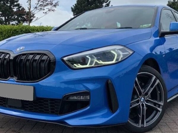 Bmw 1 series f40 gloss black double kidney grilles