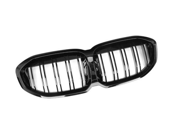 Bmw 1 series f40 gloss black double kidney grilles