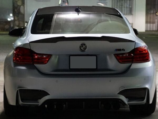 BMW M4 F82 GLOSS BLACK Boot Spoiler