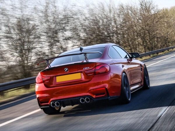Bmw f80 f82 m3 m4 vrs gt style carbon fiber wing boot spoiler