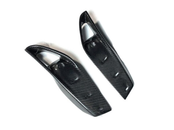 Bmw x5m x6m f85 f86 prepreg carbon fiber front upper inserts