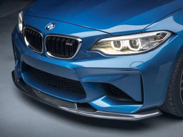 Bmw f87 m2 mtc style carbon fiber front splitter