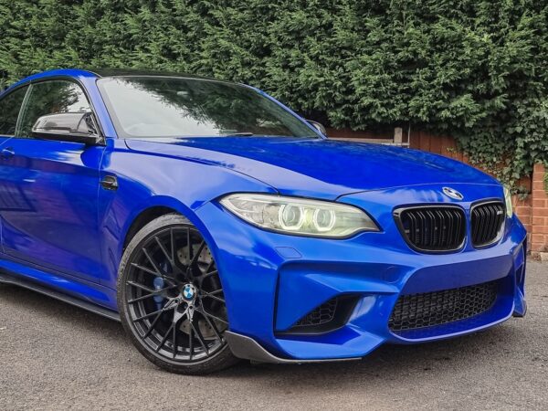 Bmw f87 m2 performance style carbon fiber corner splitters