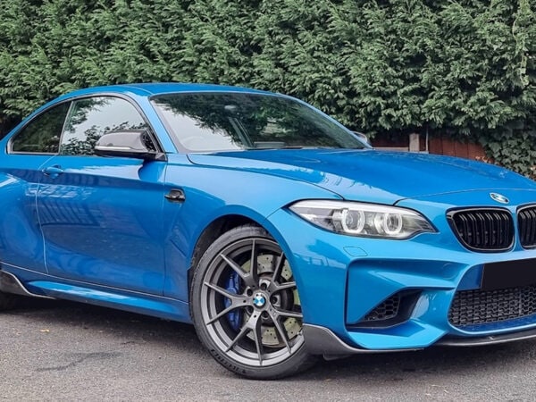 Bmw f87 m2 crt style carbon fiber front splitter