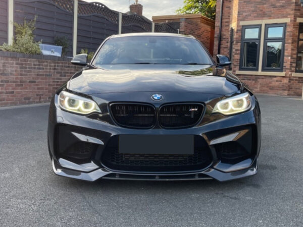 Bmw f87 m2 vrs style carbon fiber front splitter