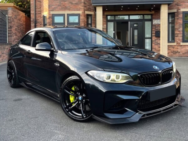 Bmw f87 m2 vrs style carbon fiber front splitter