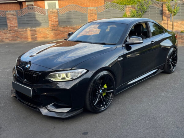 Bmw f87 m2 vrs style carbon fiber front splitter