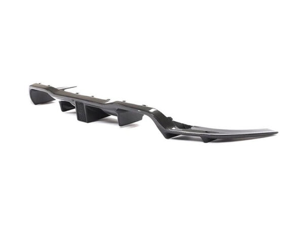 Bmw f87 m2 khl style carbon fiber led brake rear diffuser