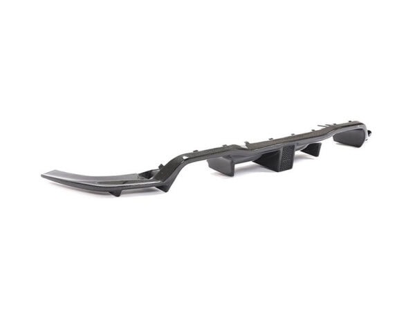 Bmw f87 m2 khl style carbon fiber led brake rear diffuser