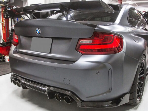 Bmw 2 series f22 f87 m2 csl style carbon fiber boot trunk lid